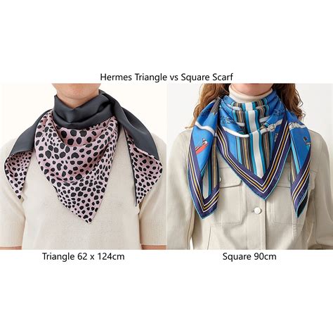 Hermes Triangle Scarf Size Guide 